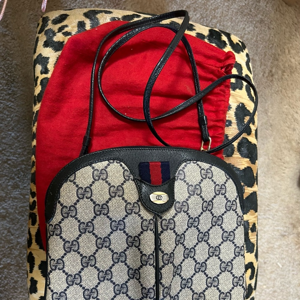 COPY - Vintage Gucci Crossbody/Clutch 1980s Sac Fifth Ave